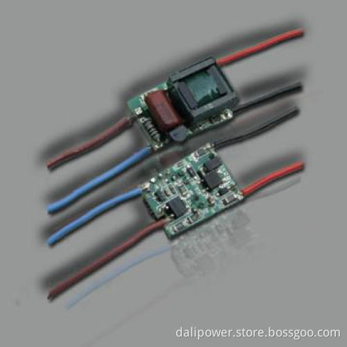 3*1w triac dimmable bulbs led driver